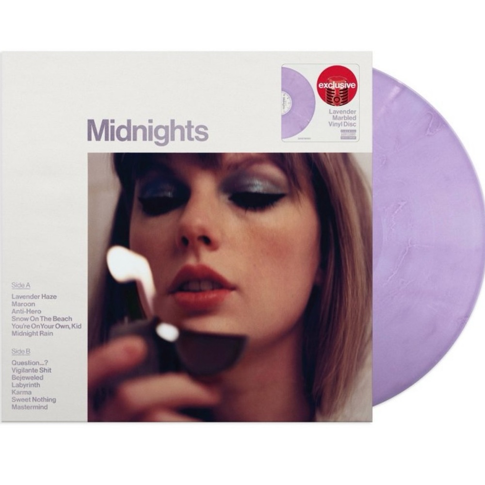 Taylor Swift - Midnights: Lavender Edition Vinyl Target Exclusive NWT